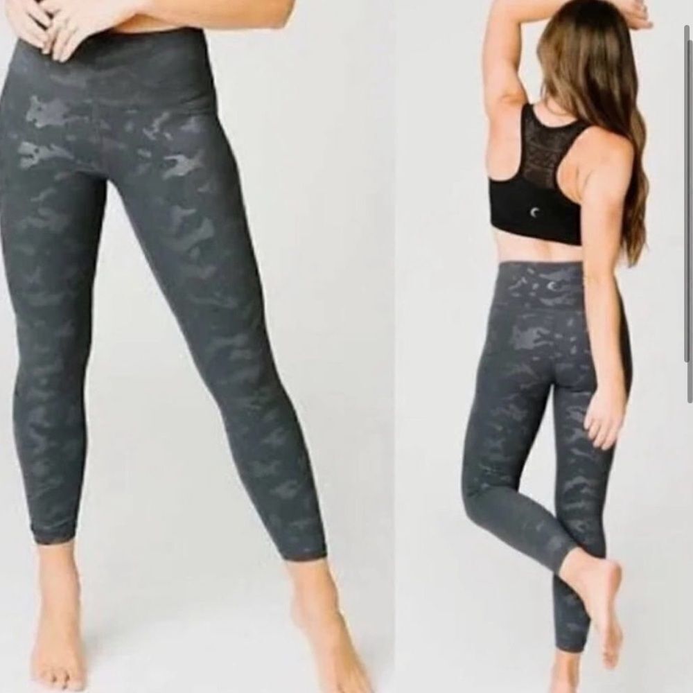 Zyia Battleship Gray Camo Luxe Legging 6